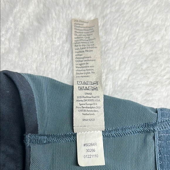 Spanx Longline Medium Impact Sports Bra – Storm Tie-Dye‎ – Size Large - Picture 9 of 10